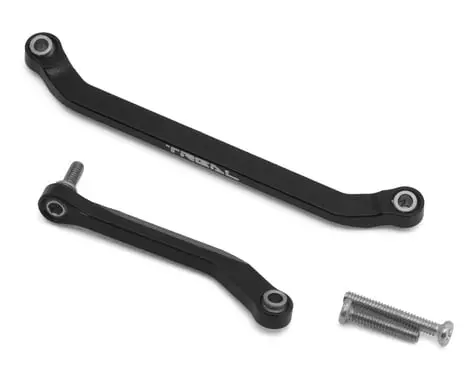 Treal Hobby Axial Scx30 7075 Aluminum Steering Links Set (Black) 1
