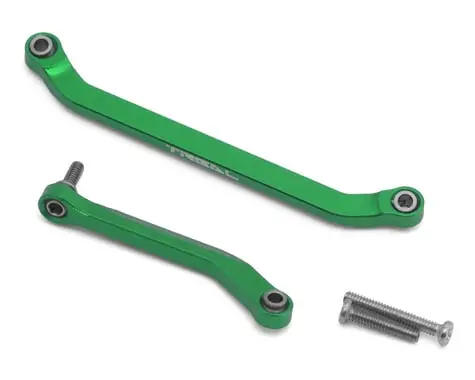 Treal Hobby Axial Scx30 7075 Aluminum Steering Links Set (Green) 1