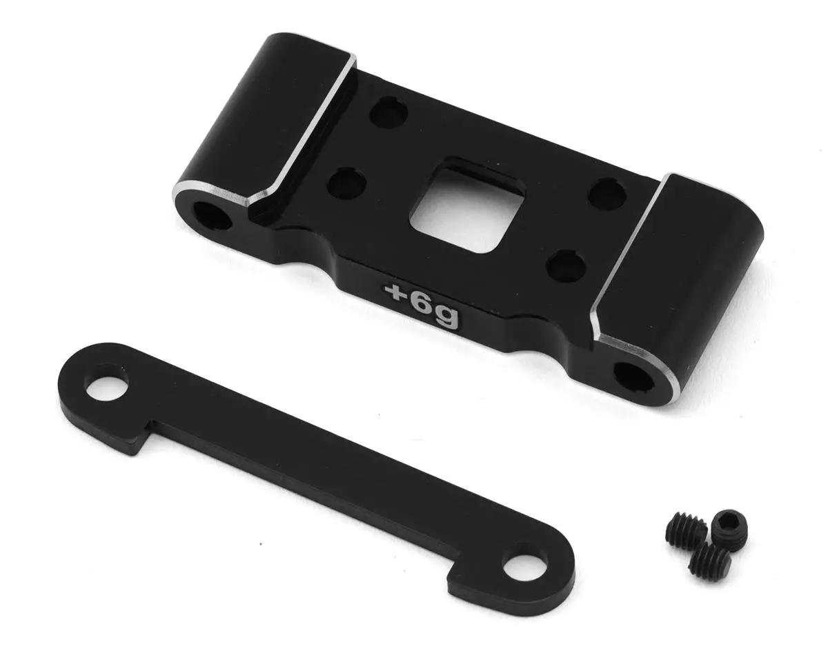 Team Losi Racing 22X Aluminum Front Bulkhead 1