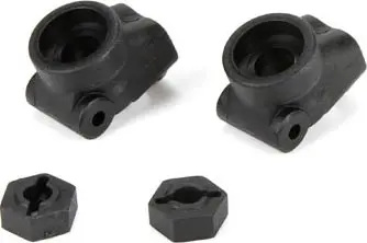 Tlr Rear Hub Carrier W/22 Std Hex (2) All 22/T 1