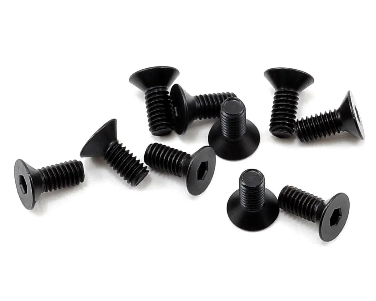 Team Losi Racing 2.5X6mm Flat Head Screw (10) 1