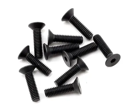 Team Losi Racing M2.5X10mm Flat Head Screws (10) 1