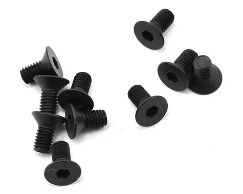 Team Losi Racing M3x6mm Flat Head Screws (10) 1