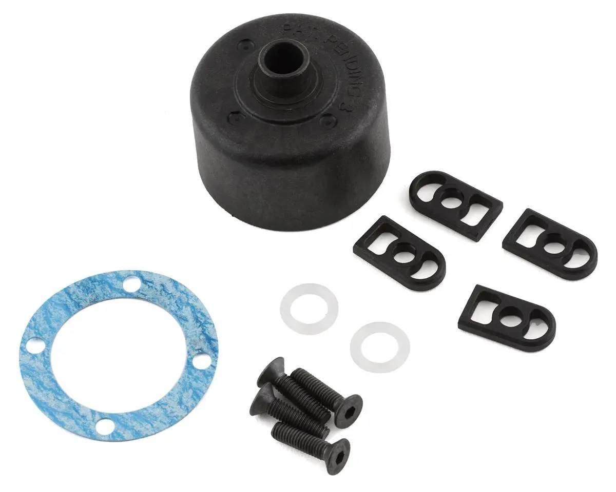 Team Losi Racing 8Ight X V2 Heavy Duty Differential Case 1