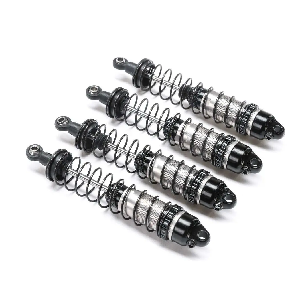 Tlr Aluminum Shock Set, Assembled (4): Mini Lmt 1