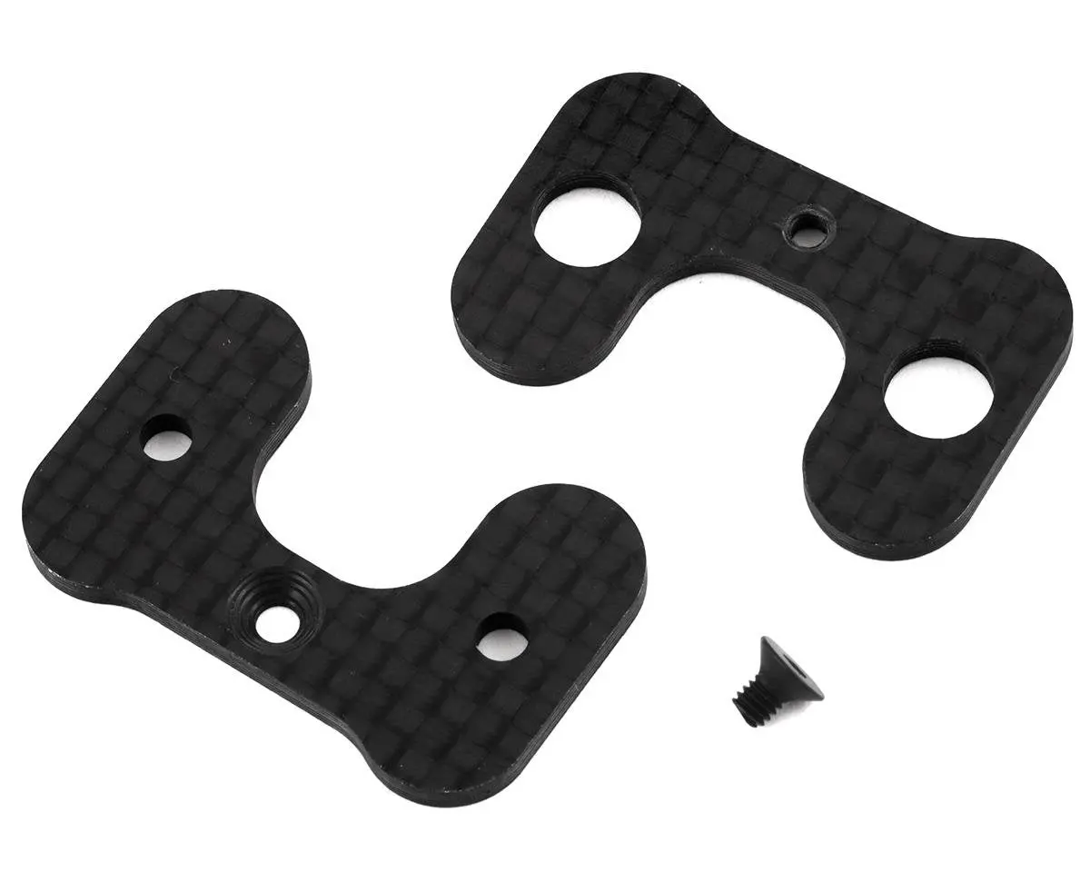 Team Losi Racing 22X-4 Elite 4Mm Carbon Wing Riser 1