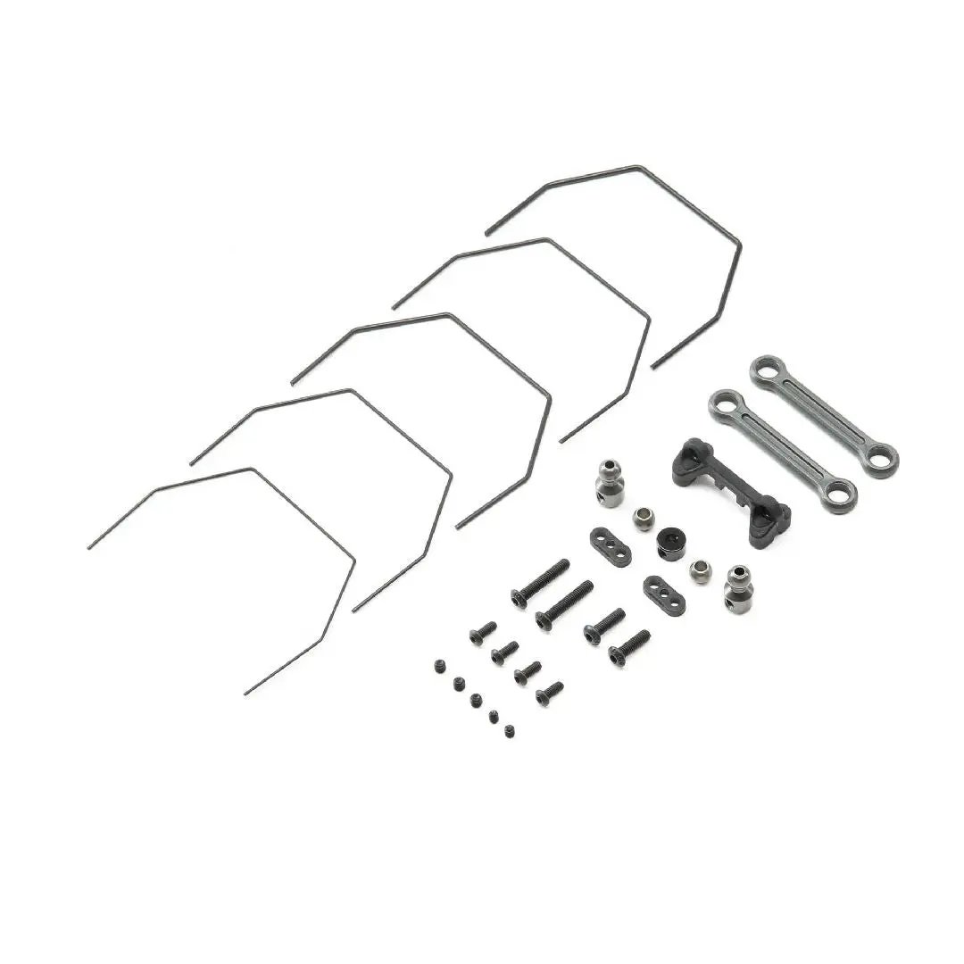 Tlr Rear Sway Bar Set, Laydown: 22 4.0 1