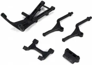 Tlr Rear Bumper Set & Trans Brace Mid Motor 22Sct 1