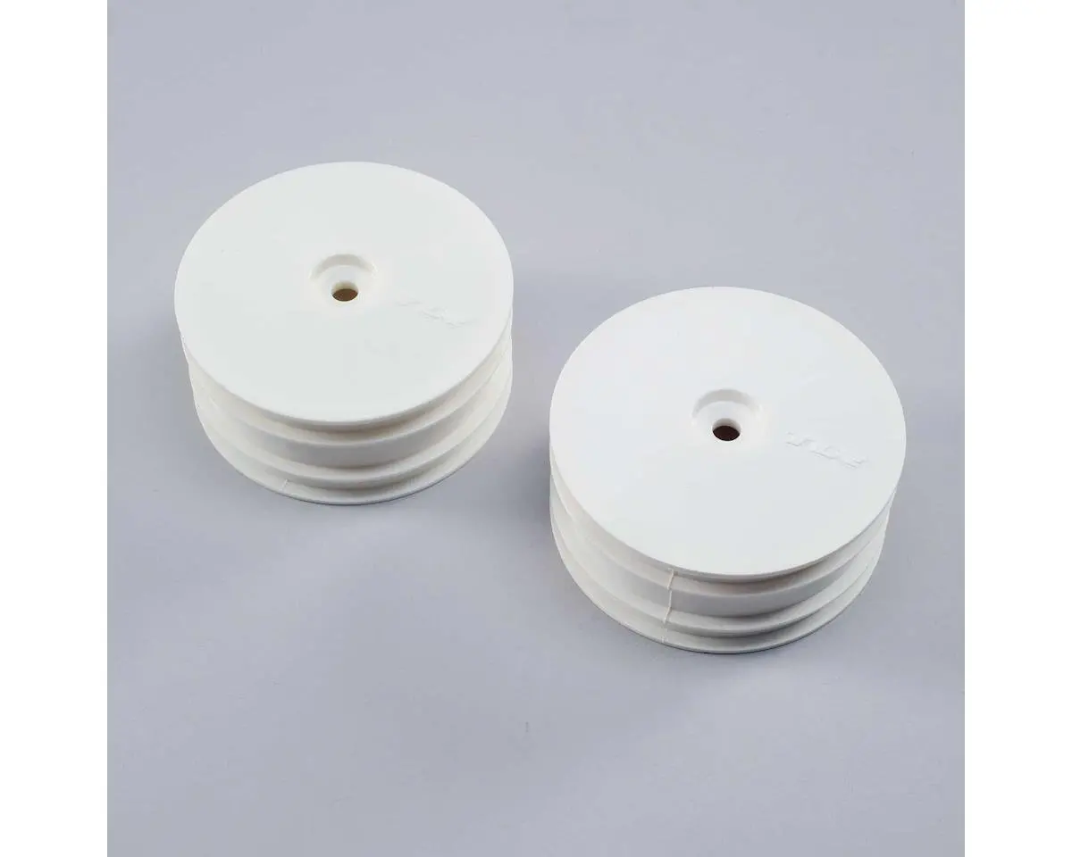 Team Losi Racing 22X-4 12Mm Hex 4Wd Front Buggy Wheels (2) (White) 1