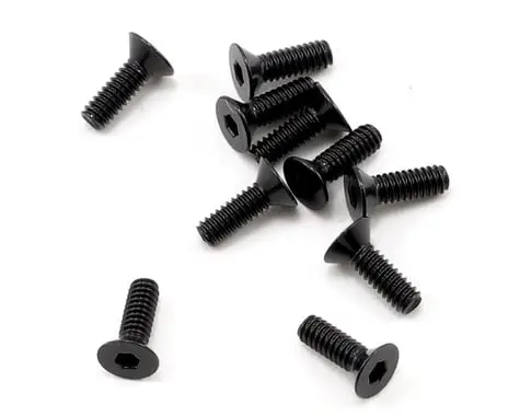 Team Losi Racing 2X6mm Flat Head Screws (10) 1
