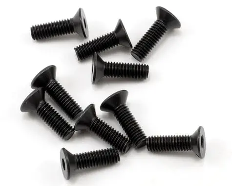 Team Losi Racing 3X10mm Flat Head Screws (10) 1