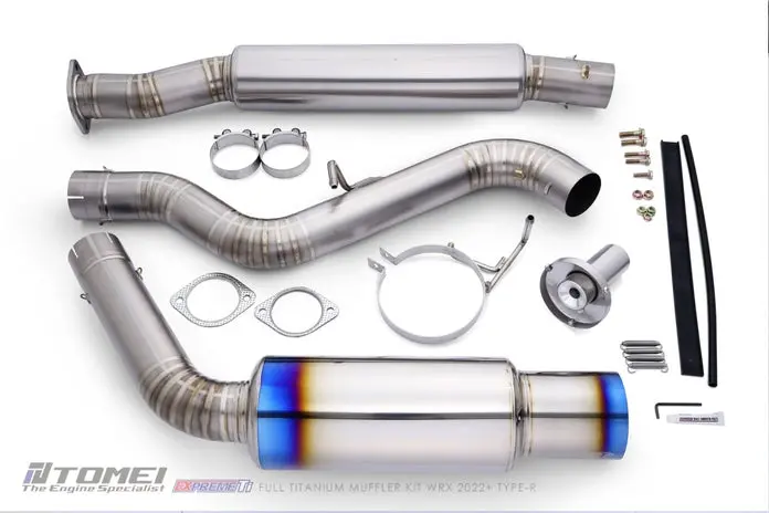 Tomei Expreme Titanium Catback Type-R - Fits 2022-2024 Subaru Wrx 1