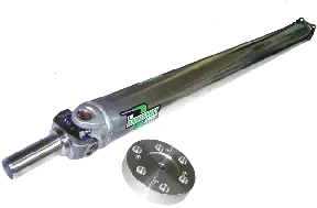 Toyota 93-98 Supra Turbo With Th400 Trans Conversion 1-Piece Pro-Series Chromoly Driveshaft With Aluminum Conversion Plate 1