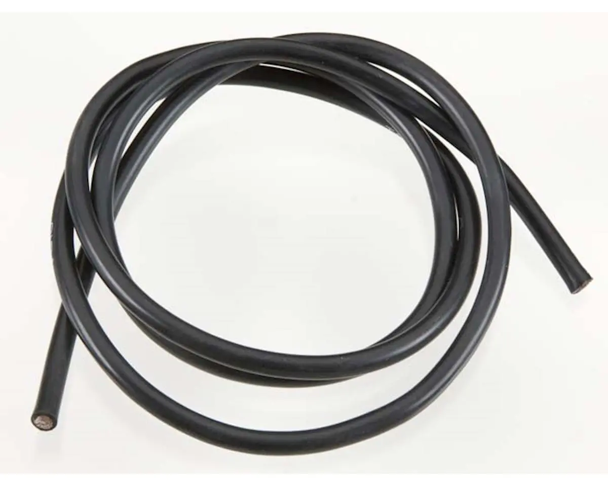 Tq Wire Silicone Wire (Black) (3') (10Awg) 1
