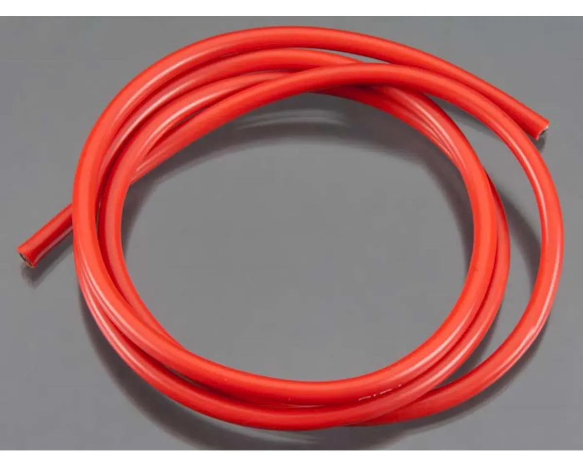 Tq Wire Silicone Wire (Red) (3') (10Awg) 1