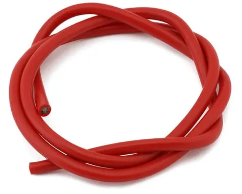 Tq Wire Silicone Wire (Red) (3') (8Awg) 1