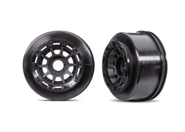 Traxxas Wheels, Maxx Slash (Black) (2) 1