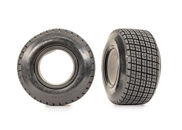 Traxxas Tires, Hoosier (Dual Profile 2.2/3.0")/Foam Inserts (2) 1