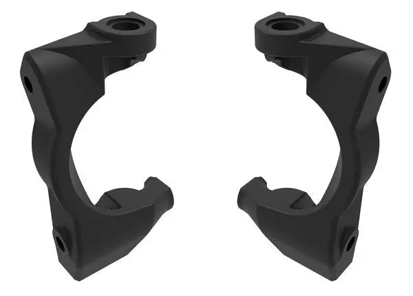 Traxxas Caster Blocks (C-Hubs), Left & Right (Black) 1