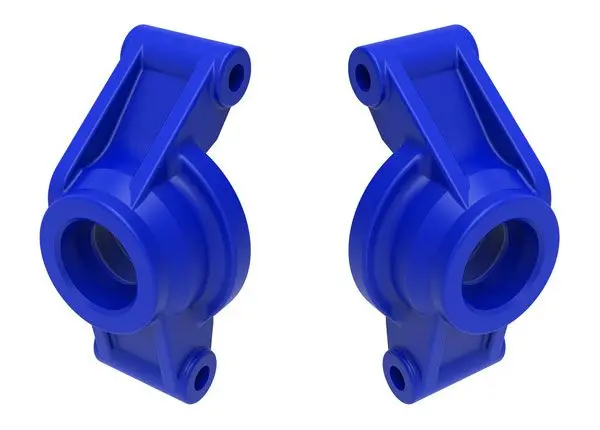 Traxxas Carriers, Stub Axle (Blue) (Rear) (Left & Right) 1