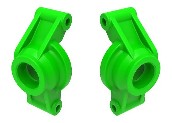 Traxxas Carriers, Stub Axle (Green) (Rear) (Left & Right) 1