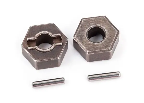 Traxxas Wheel Hubs, 12Mm Hex (Steel) (2)/ Axle Pins (2) 1