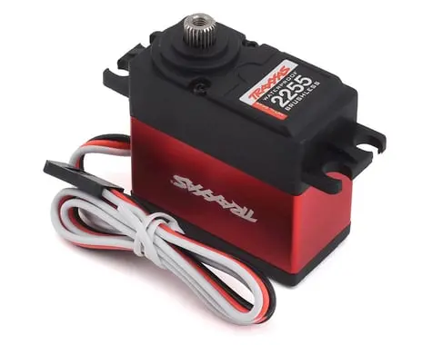Traxxas 400 High Torque Metal Gear Waterproof Brushless Servo (Red) (High Voltage) 1