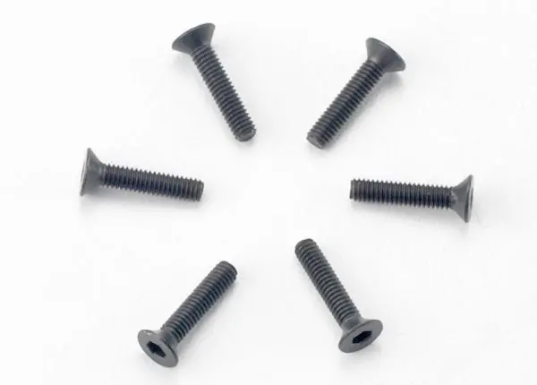 Traxxas 2.5X12mm Flat Head Screws (6) 1
