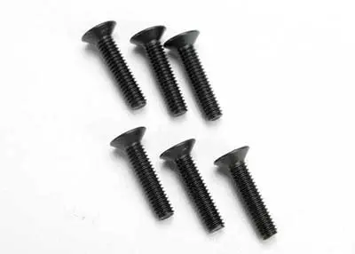 Traxxas 4X18mm Flat Head Screws (6) 1