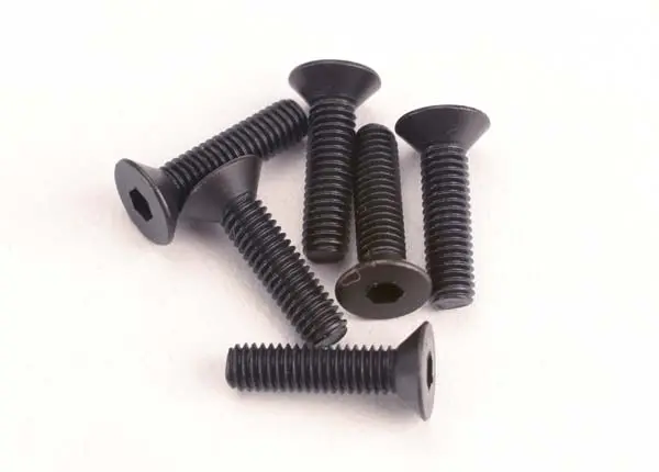 Traxxas 3X12mm Flat Head Screws (6) 1