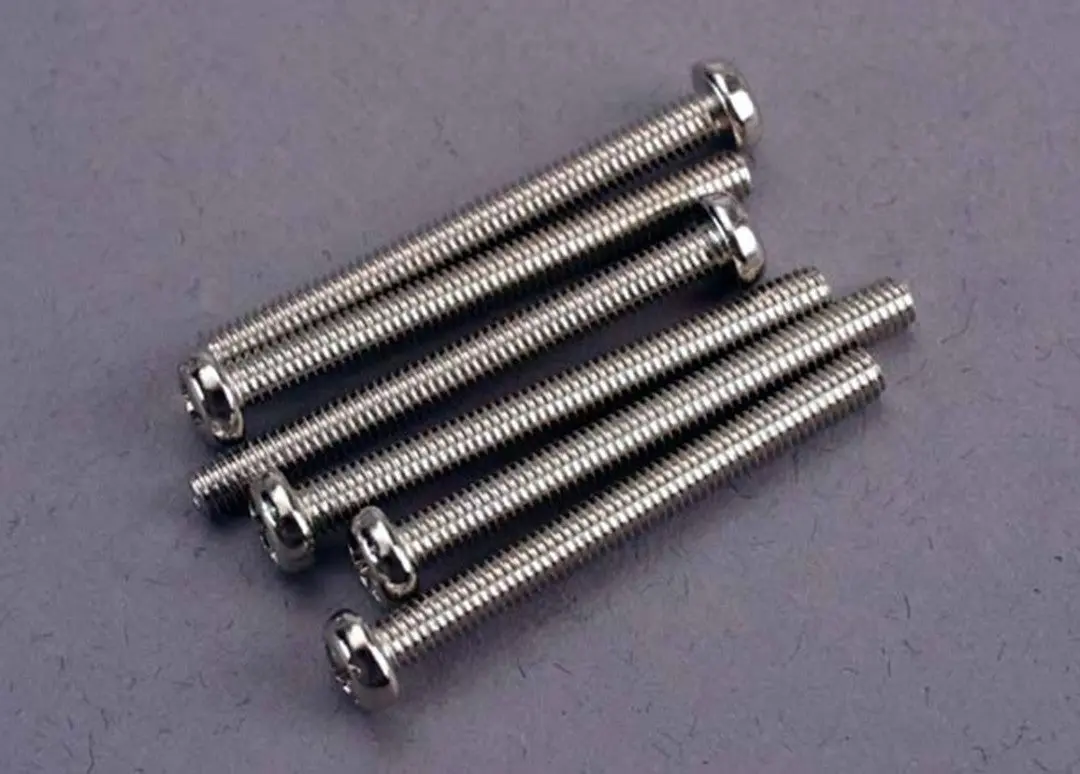 Traxxas 3X80 Mm Roundhead Machine Screws (6) 1
