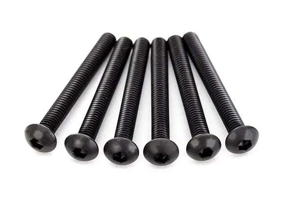 Traxxas Screws, 4X30mm Button-Head Machine (Hex Drive) (6) 1
