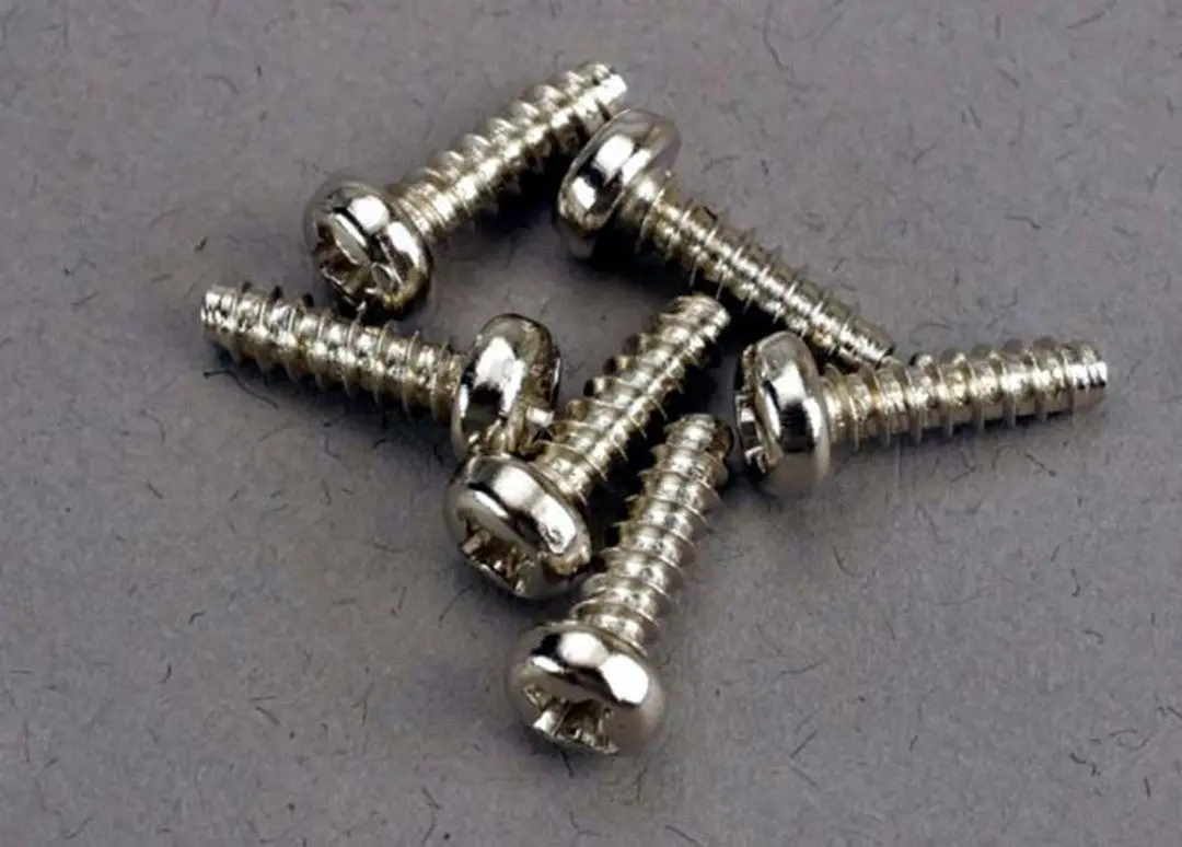 Traxxas Screws, 3X10mm Roundhead Self-Tapping (6) 1