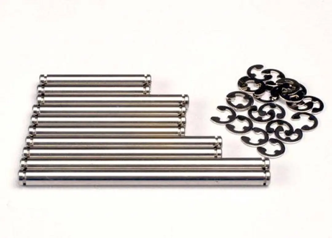 Traxxas Stainless Steel Suspension Pin Set With E-Clips (2) 1