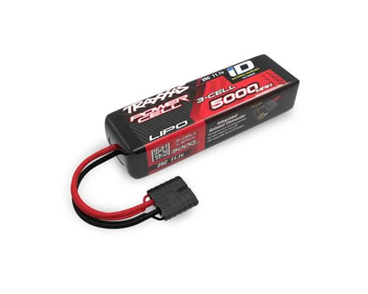 Traxxas 3S "Power Cell" 25C Lipo Battery (11.1V/5000Mah) W/Id Connector 1