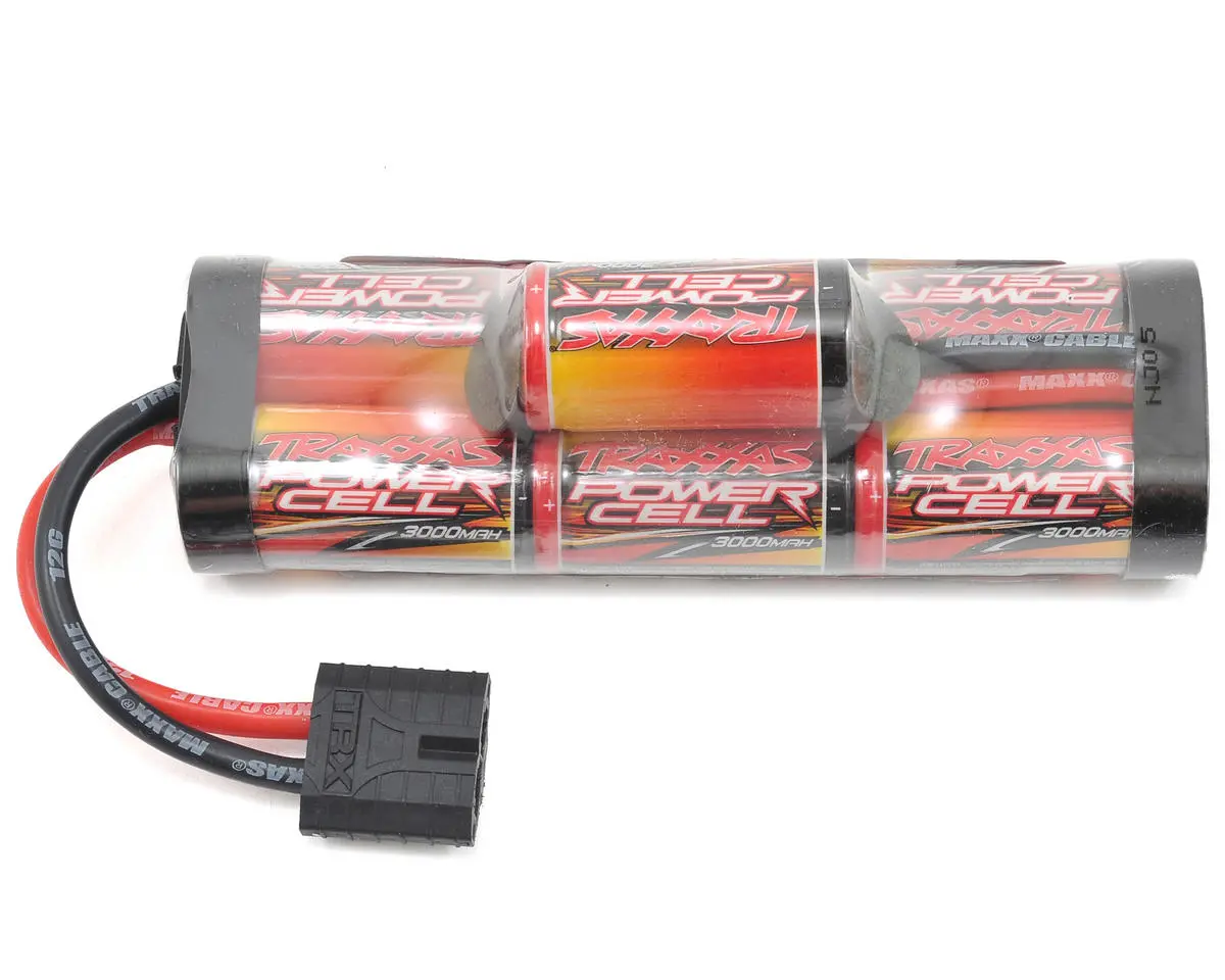 Traxxas Power Cell 7 Cell Hump Nimh Battery Pack W/Id Connector (8.4V/3000Mah) 1