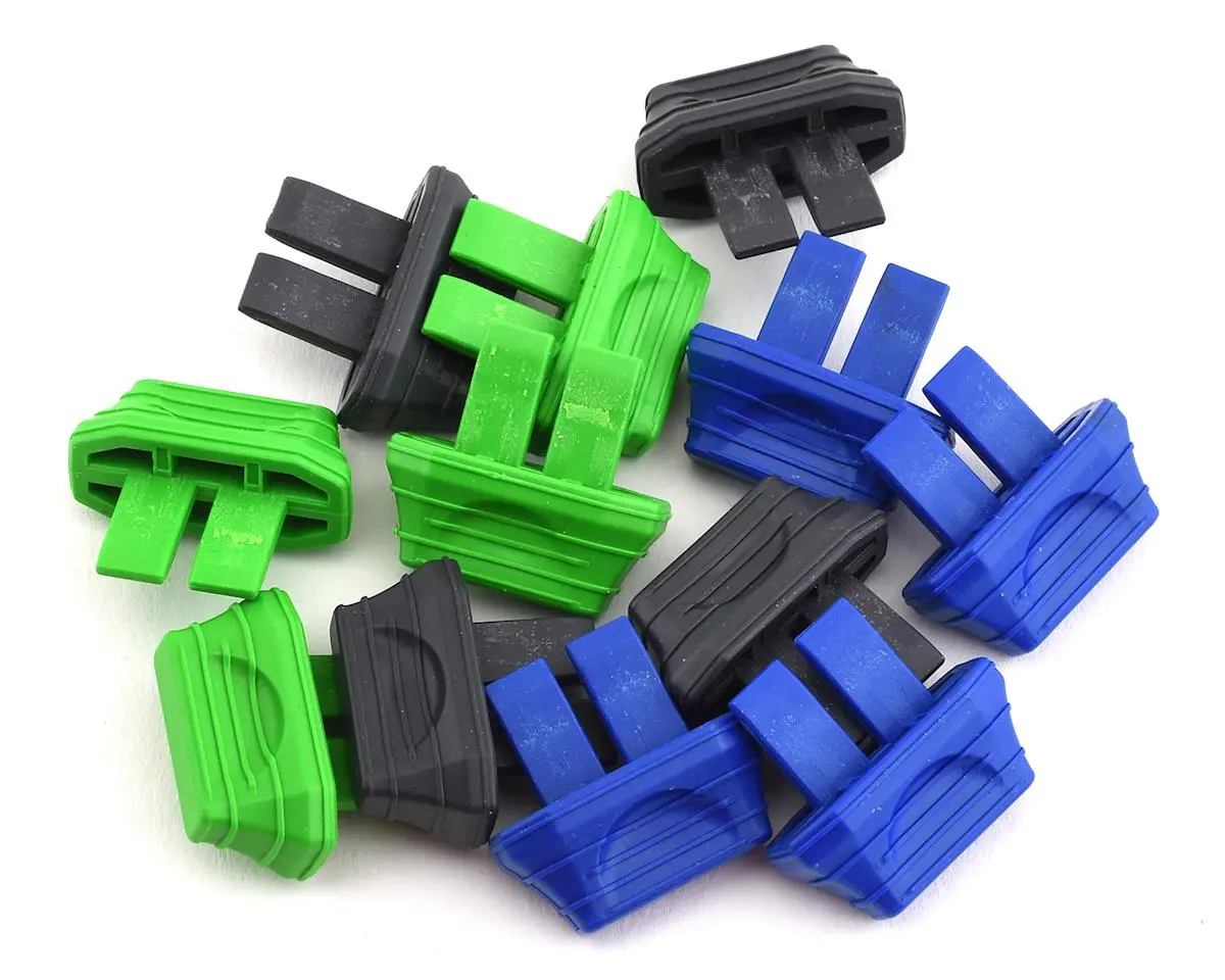 Traxxas Battery Plug Charge Indicator Set (Green X4, Blue X4, Grey X4) 1