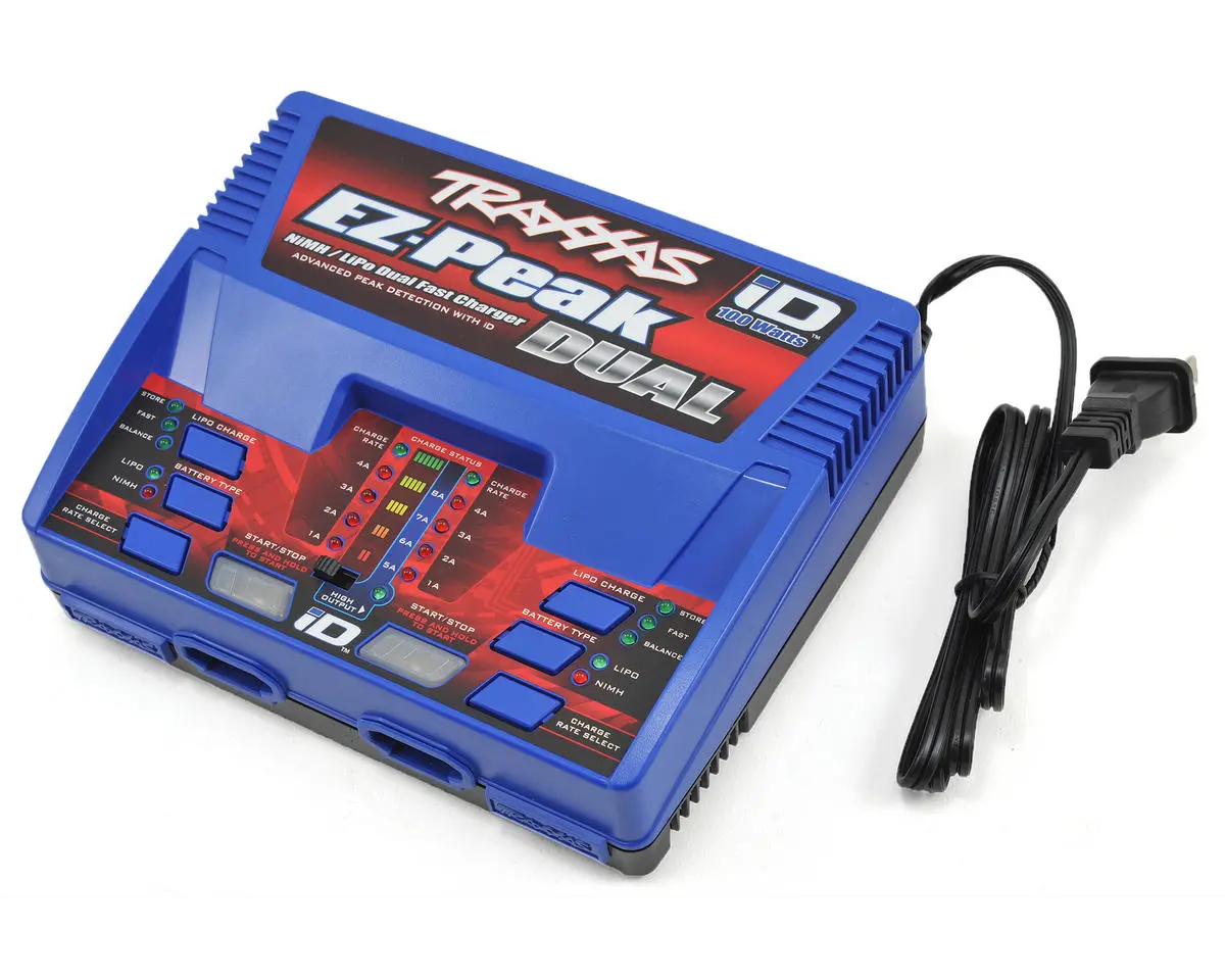 Traxxas Ez-Peak Dual Multi-Chemistry Battery Charger W/Auto Id (3S/8A/100W) 1