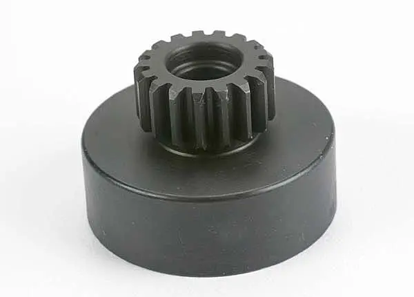 Traxxas Clutch Bell, Hardened Steel (17-Tooth) (32-Pitch) (Requires Two 5X10mm Ball Bearings, Part #4609) (N. Hawk/Buggy/Street) 1