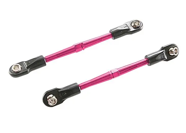 Traxxas 59Mm Aluminum Turnbuckle Toe Link (Pink) (2) 1