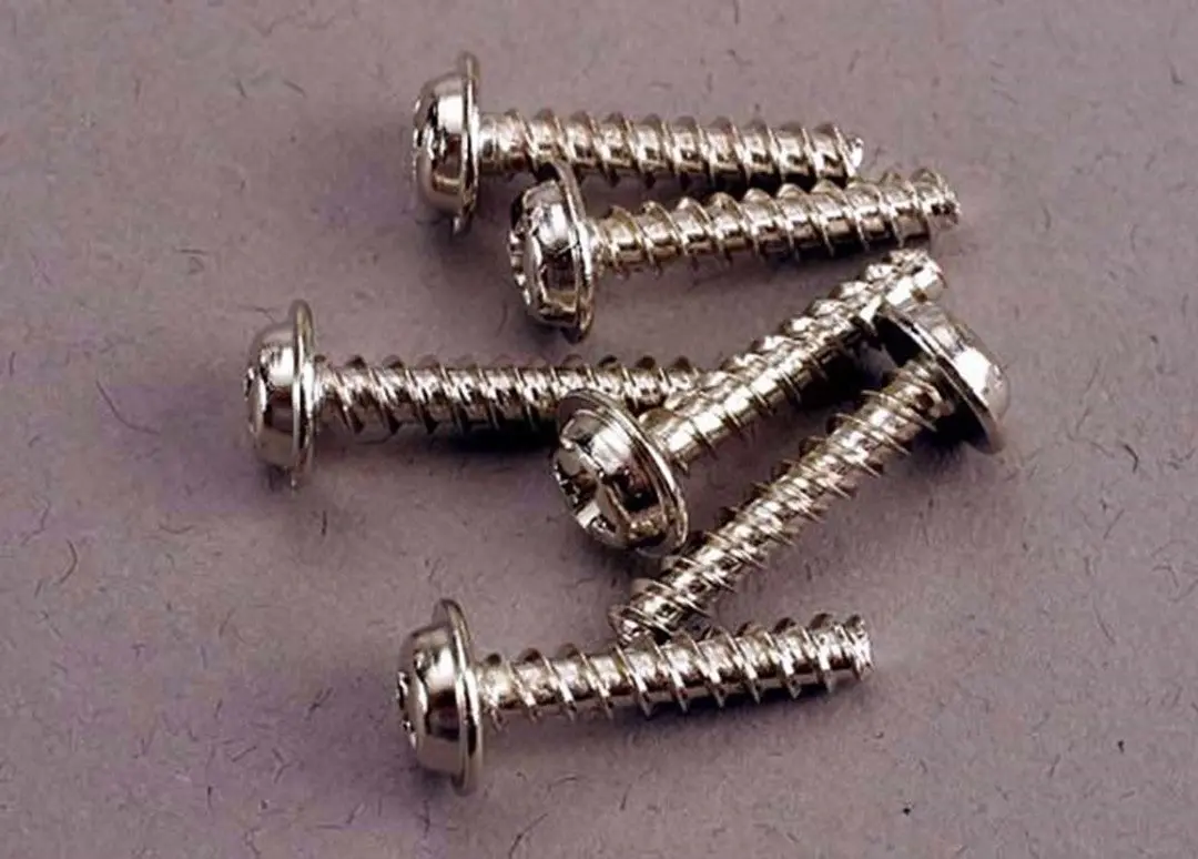 Traxxas Screws, 3X8mm Washerhead Self-Tapping (6) 1