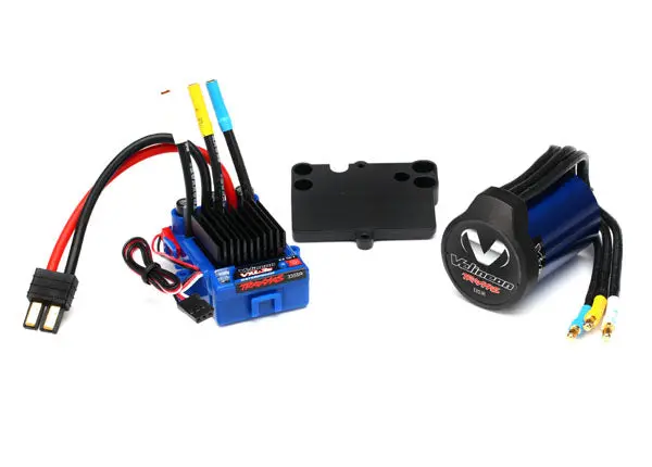 Traxxas Velineon Vxl-3S Brushless Power System, Waterproof (Includes Vxl-3S Waterproof Esc, Velineon 3500 Motor, And Speed Control Mounting Plate (Part #3725)) 1