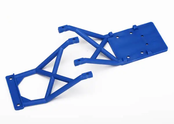 Traxxas Front & Rear Skid Plate (Blue) (Son-Uva Digger) 1