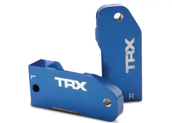 Traxxas L/R Aluminum Caster Blocks 30Â° (Blue) 1