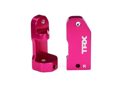 Traxxas L/R Aluminum Caster Blocks 30Â° (Pink) 1