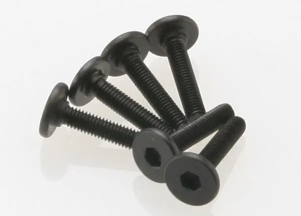 Traxxas 3X15mm Flat Head Screw (6) (Vxl) 1