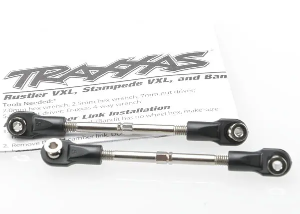 Traxxas 59Mm Toe Link Turnbuckle (2) (Vxl) 1