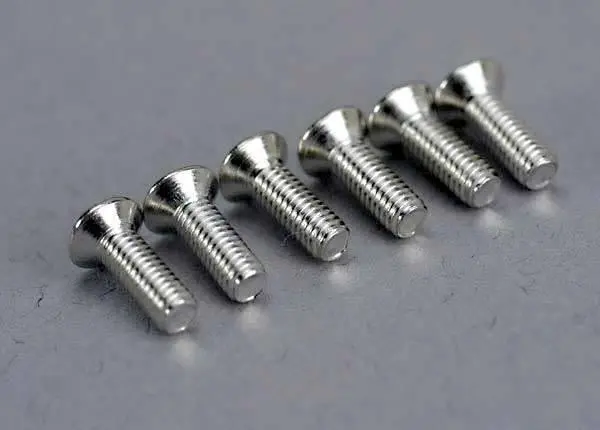 Traxxas Screws, 2.6X8mm Countersunk Machine (6) 1