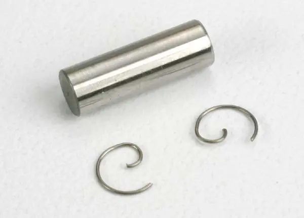 Traxxas Wrist Pin/ Wrist Pin Clips (2) (Traxxas 2.5, 2.5R) 1