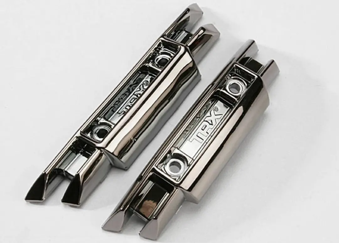 Traxxas F/R Bumper Set (Black Chrome) 1
